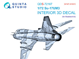 Su-17UM3 3D-Printed & coloured Interior on decal paper (Modelsvit) (small version)