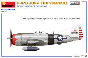 Model kit 1/48 P-47D-28RA Thunderbolt Pacific Theater of Op. (MiniArt)
