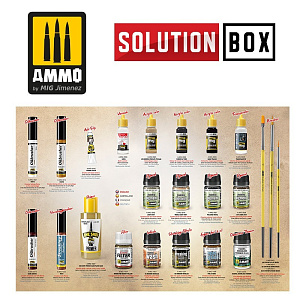 SOLUTION BOX 16 - Modern US Military Sand Scheme (Ammo Mig)