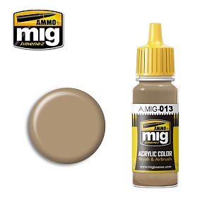 Acrylic paint RAL 8000 GELBBRAUN (Ammo Mig) (17ml) 