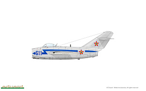 Model kit 1/72 Mikoyan MiG-15 Weekend edition  (Eduard kits)