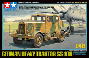 Model kit 1/48 Heavy Tractor SS-100 (Tamiya) (damage box)