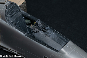 Additions (3D resin printing) 1/48 SEPECAT Jaguar Gr.1A Cab Upgrade Kit (A.M.U.R.Reaver) 