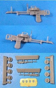 Additions (cast) 1/48 Vickers-K 7.7mm Machine Guns (Vector) 