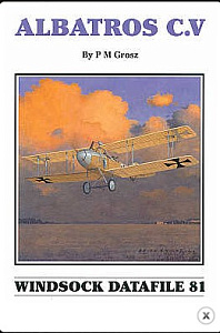 Aircraft books Albatros C.V (Albatros Productions)