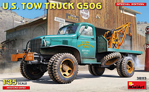 Model kit 1/35 U.S. TOW TRUCK G506. (MiniArt)