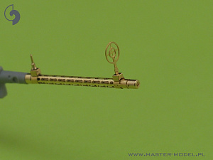 Aircraft detailing sets (brass) 1/32 German aircraft machine gun MG.15 - barrels and etched sights (2pcs) 