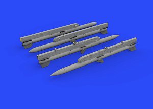 Additions (3D resin printing) 1/72 AIM-120C AMRAAM