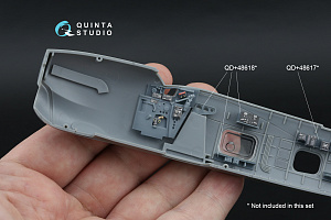 Fairey Barracuda Pilot's Cockpit 3D-Printed & coloured Interior on decal paper (Trumpeter) (with 3D-printed resin parts)