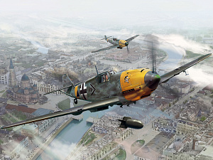 Model kit 1/48 Messerschmitt Bf-109E-7 Emil (Wingsy Kits)