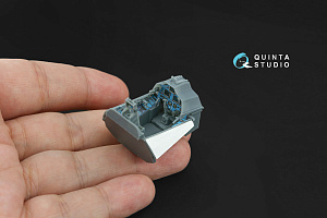 Su-30SM 3D-Printed & coloured Interior on decal paper (Zvezda) (with 3D-printed resin parts)