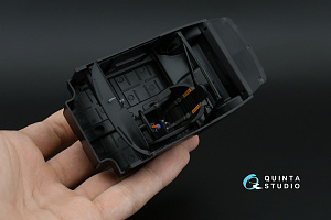 Porsche 934 Turbo RSR 3D-Printed & coloured Interior on decal paper (Tamiya) (with 3D-printed resin parts) 