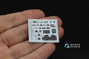 P-47D Thunderbolt Razorback 3D-Printed & coloured Interior on decal paper (Miniart)