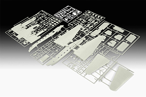 Model kit 1/72 Junkers JU-290A-5/7 Seeadler (Revell)