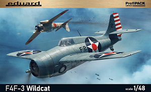 Model kit 1/48 Grumman F4F-3 Wildcat (Eduard kits) (damage box)