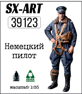Addition (resin) 1/35 German pilot, WWII (SX-Art)