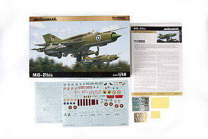 Model kit 1/48 Mikoyan MiG-21BIS ProfiPACK edition kit (Eduard kits)