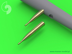 Aircraft detailing sets (brass) 1/72 Fairey Firefly-Hispano 20mm cannons in short fairings 
