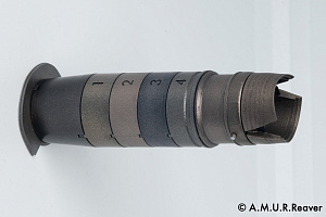 Additions (3D resin printing) 1/48 ¶The SNECMA Atar 9B engine nozzle for the Dassault Mirage IIIC/CJ models (A.M.U.R.Reaver) 