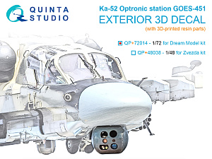 Ka-52 Optronic station GOES-451 (Dream Model) (with 3D-printed resin parts) 