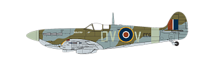 Model kit 1/72 Supermarine Spitfire Mk.Vc (Airfix)