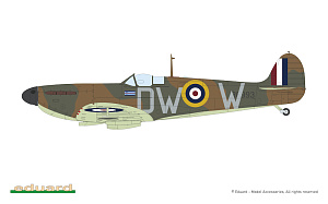 Model kit 1/48 BATTLE of BRITAIN Supermarine SPITFIRE Mk.Ia (Eduard kits)