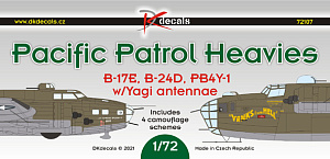 Decal 1/72 Pacific Patrol Heavies (DK Decals)