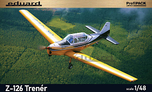 Model kit 1/48 Zlin Z-126 Trener Profipack edition (Eduard kits)