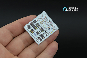 AH-64A Forward Avionics Bays 3D-Printed & coloured Interior on decal paper (Trumpeter) (with 3D-printed resin parts)