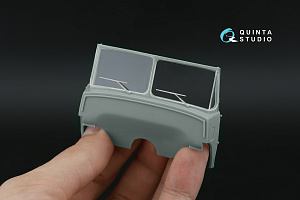 KrAZ-6322 3D-Printed & coloured Interior on decal paper (Takom) (with 3D-printed resin parts)