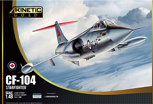 Model kit 1/48 CF-104 Starfighter (Kinetic Model Kits)