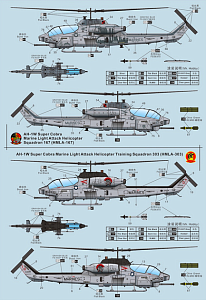 Model kit 1/72 Bell AH-1W Super Cobra (late version)(Dream Model) 