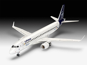 Model kit 1/144 Embraer 190 Luthansa New livery (Revell)