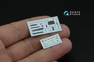 F-86A Sabre 3D-Printed & coloured Interior on decal paper (ClearProp)