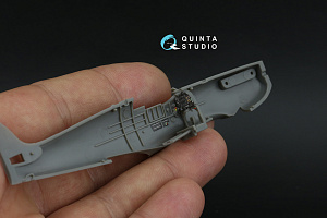 Spitfire Mk.Iа 3D-Printed & coloured Interior on decal paper (Airfix)
