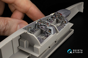 RF-4C Phantom II (late with DMAS) 3D-Printed & coloured Interior on decal paper (Hasegawa) (with 3D-printed resin parts)