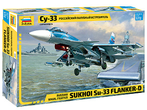 Model kit 1/72 Sukhoi Su-33 (Zvezda)