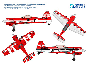 Su-31 Around the World Pt.1 (Quinta Models) (With 3D-Printed and Fiberglass resin parts)