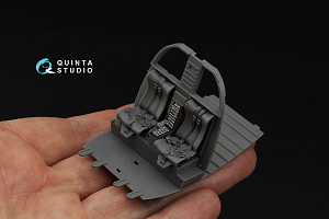 AH-6J/MH-6J 3D-Printed & coloured Interior on decal paper (Kitty Hawk)