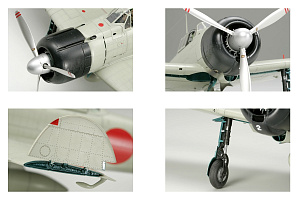 Model kit 1/32 Mitsubishi A6M2b Zero Fighter Model 21 (Zeke) (Tamiya)