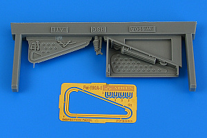 Additions (3D resin printing) 1/32 Focke-Wulf Fw-190A-8 inspection panel - late version (designed to be used with Hasegawa kits) 