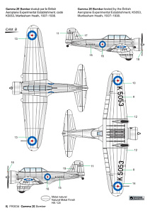 Model kit 1/72 Northrop Gamma 2E Bomber (Frrom-Azur)