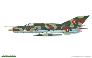 Model kit 1/48 Mikoyan MiG-21BIS ProfiPACK edition kit (Eduard kits)