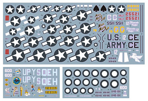 Decal 1/72 Pacific Fighters, Pt.3 (DK Decals)