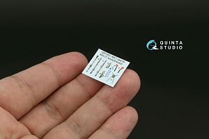 MiG-21MF (Gorkiy plant) 3D-Printed & coloured Interior on decal paper (Eduard)