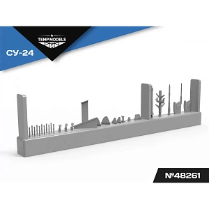 Additions (3D resin printing) 1/48 HIGHLY DETAILED SENSING UNITS SU-24 (Temp Models)