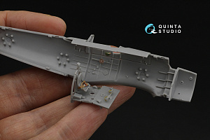 Nakajima Ki-84 3D-Printed & coloured Interior on decal paper (Arma Hobby)