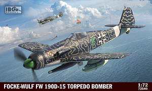 Model kit 1/72 Focke-Wulf Fw-190D-15 Torpedo Bomber (IBG Models)