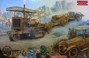 Model kit 1/35 Holt 75 Artillery tractor w/ BL 8'' Howitzer (Roden)