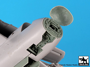 Additions (3D resin printing) 1/72 Grumman S2F-1 (S-2A) Tracker bomb bay + radar (designed to be used with Hasegawa kits) 